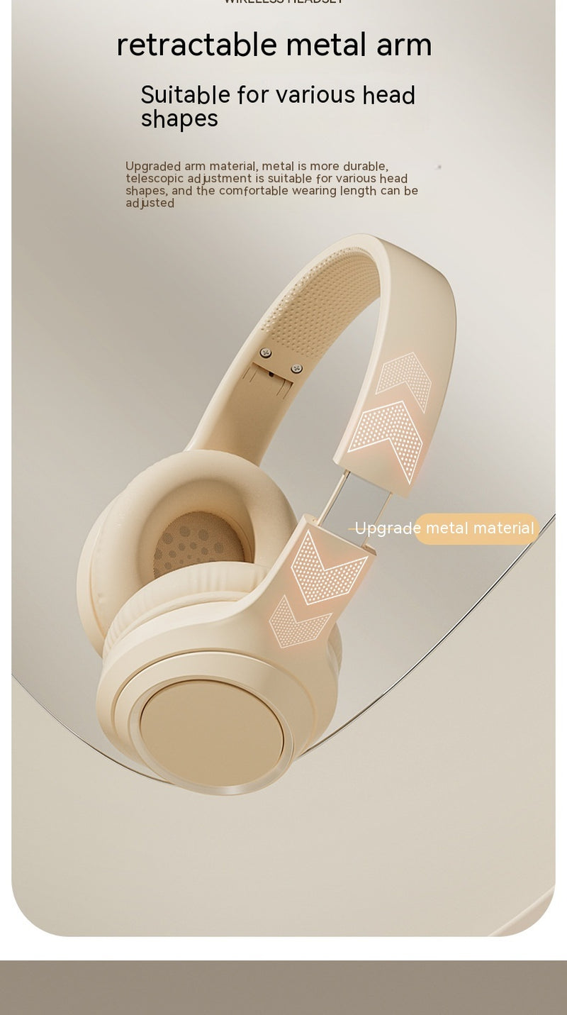 Headset Wireless Bluetooth Headset Good-Looking Mobile Phone Tablet Headset Universal Headset
