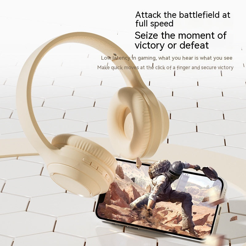 Headset Wireless Bluetooth Headset Good-Looking Mobile Phone Tablet Headset Universal Headset