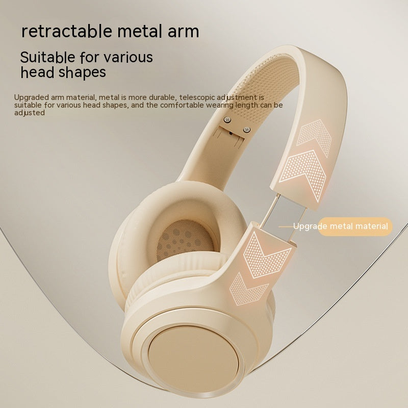 Headset Wireless Bluetooth Headset Good-Looking Mobile Phone Tablet Headset Universal Headset