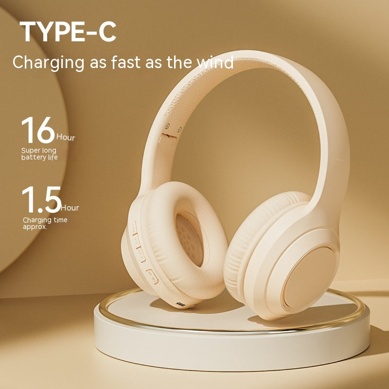 Headset Wireless Bluetooth Headset Good-Looking Mobile Phone Tablet Headset Universal Headset
