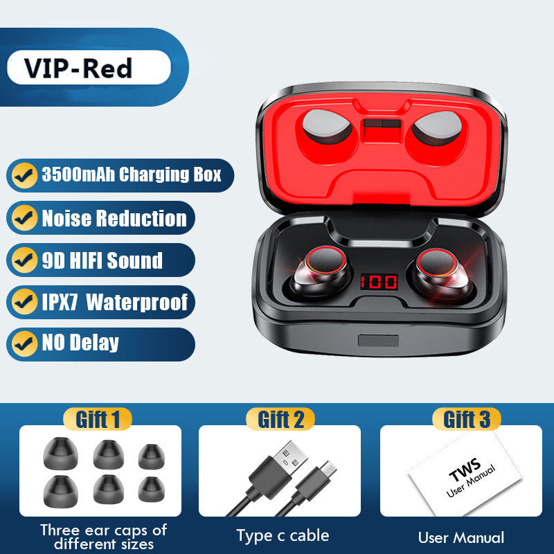 Bluetooth Mobile Phone Charging Treasure Gaming Headset